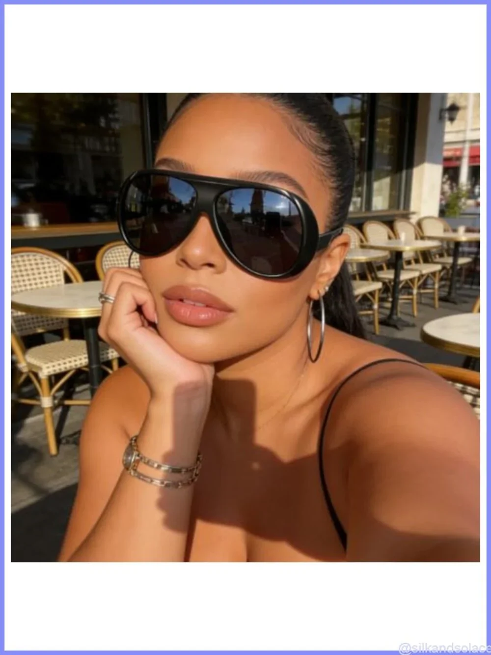 Aviator Sunglasses Retro Oversized Polarized UV400 Protection Outdoor Driving